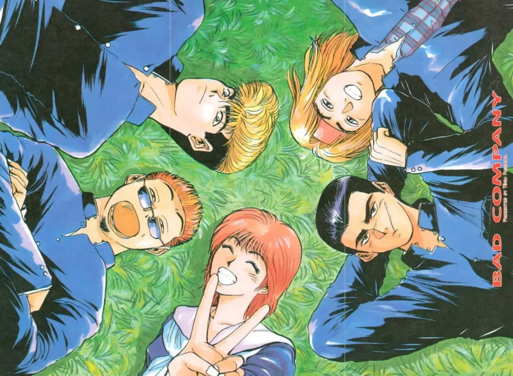Onizuka et ses amis au collège dans bad company