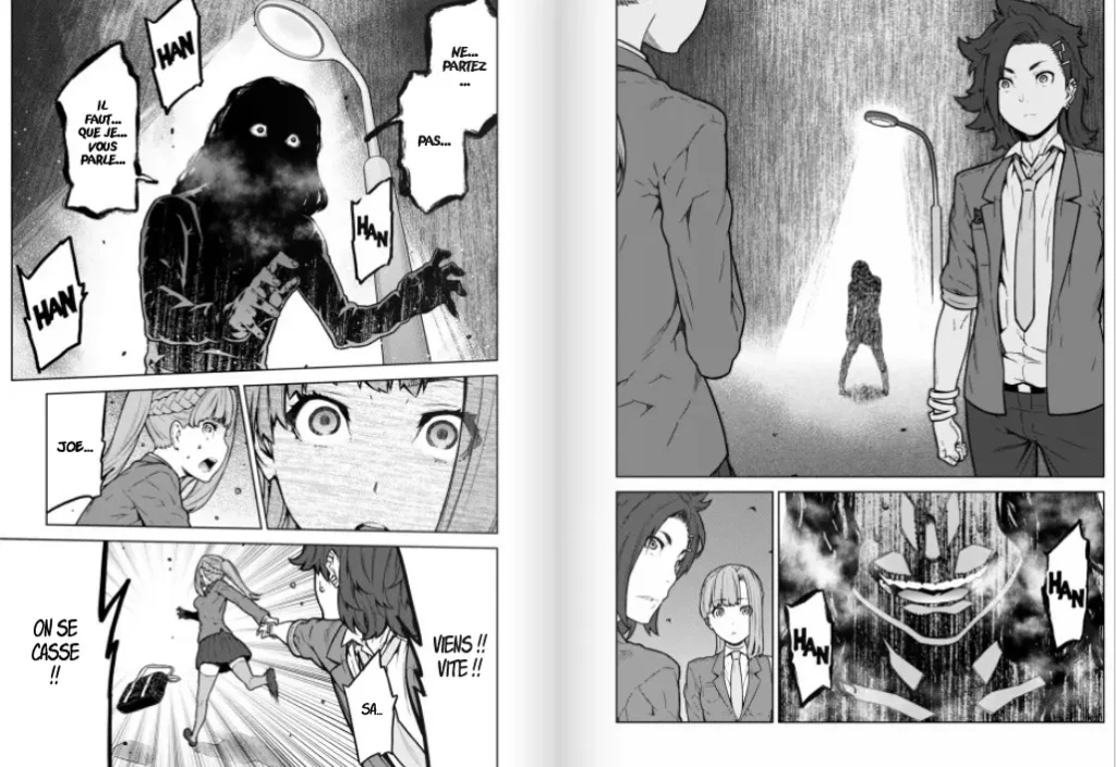 planche de Your turn to die manga jeu vidéo