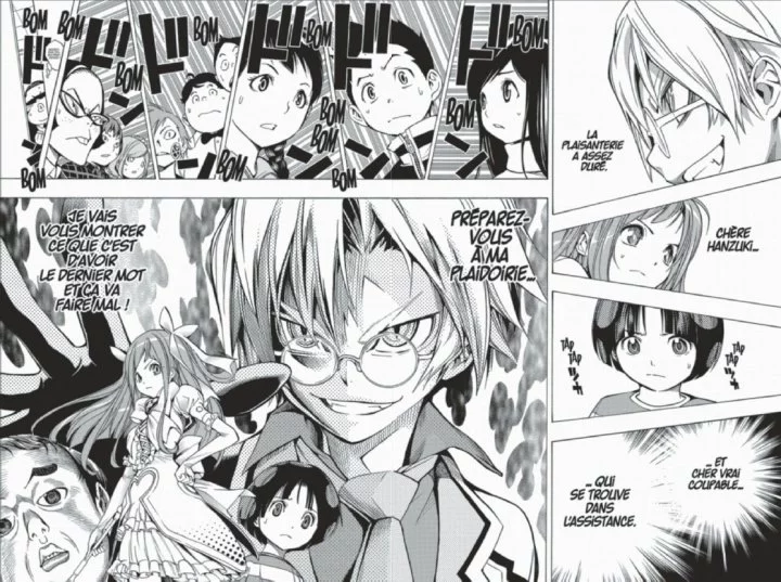 School Judgment planche manga