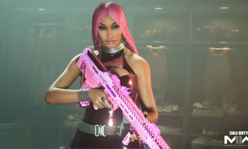 Nicki Minaj call of duty