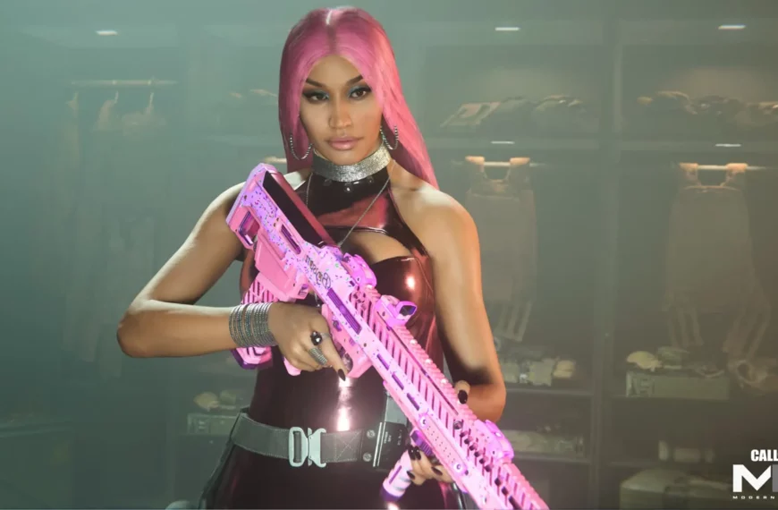 Nicki Minaj call of duty