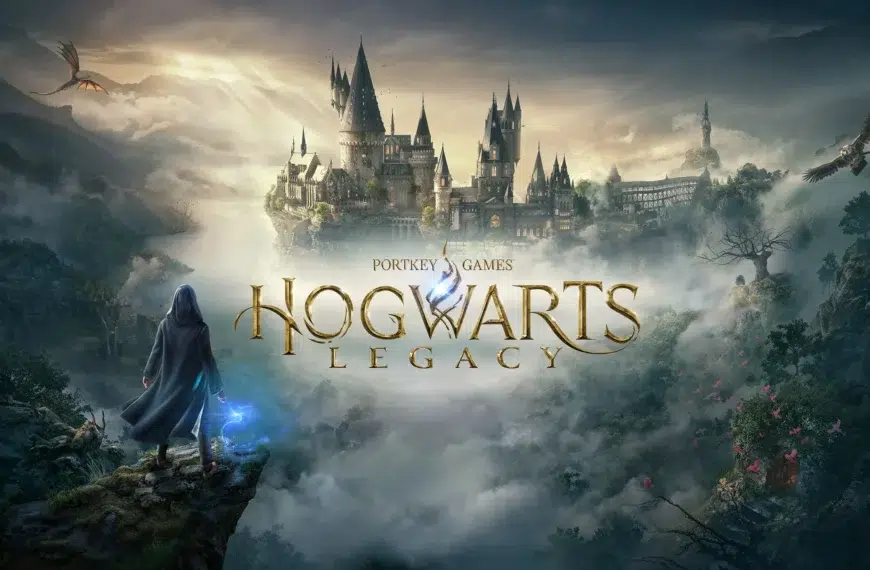 Affiche du jeu Hogwarts Legacy dans l'univers d'Harry Potter