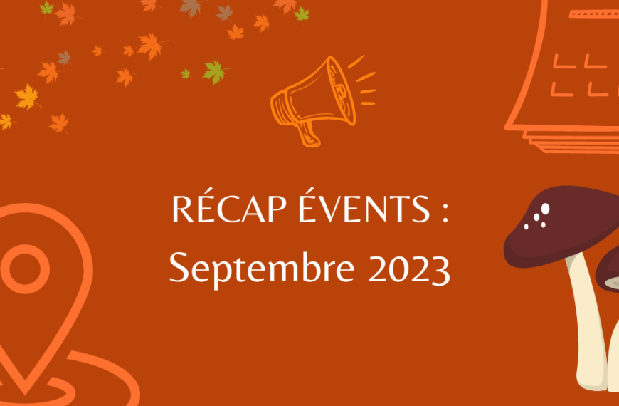 Récap Évents : 09-10 Septembre 2023