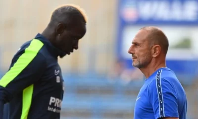 Mamadou Sakho et son entraineur