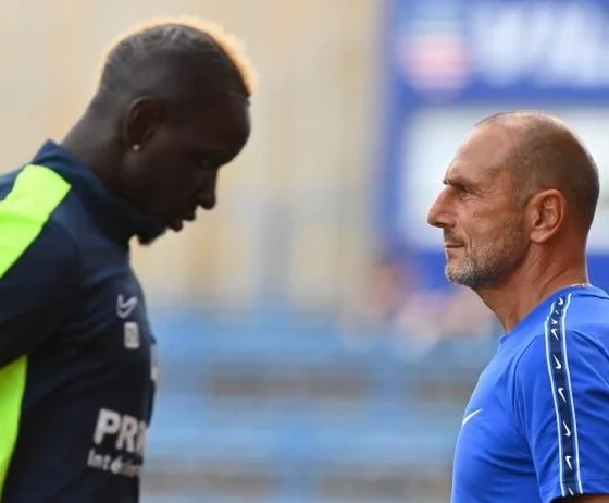 Mamadou Sakho et son entraineur