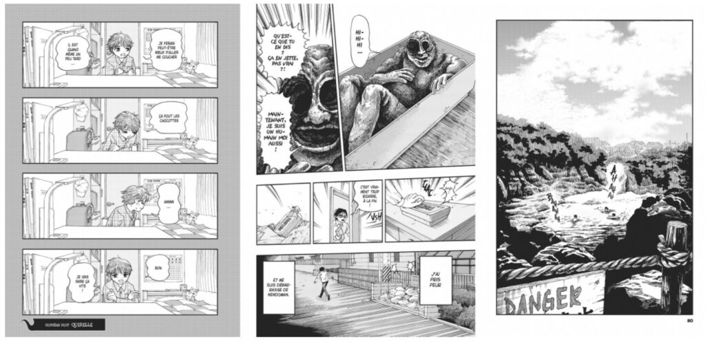 mes cents contes mortels planche manga