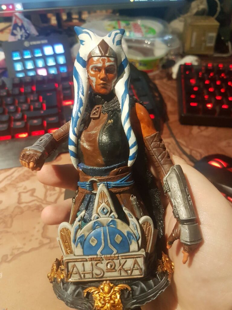 cerberus3d figurine impression  ahsoka tano