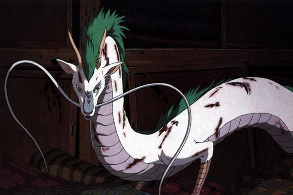 Haku, le dragon du Voyage de Chihiro
