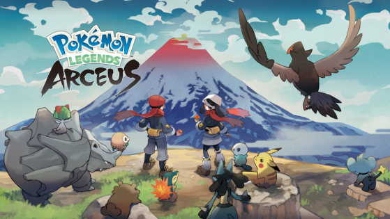 Design extrait du jeu Légendes Pokémon: Arceus 
