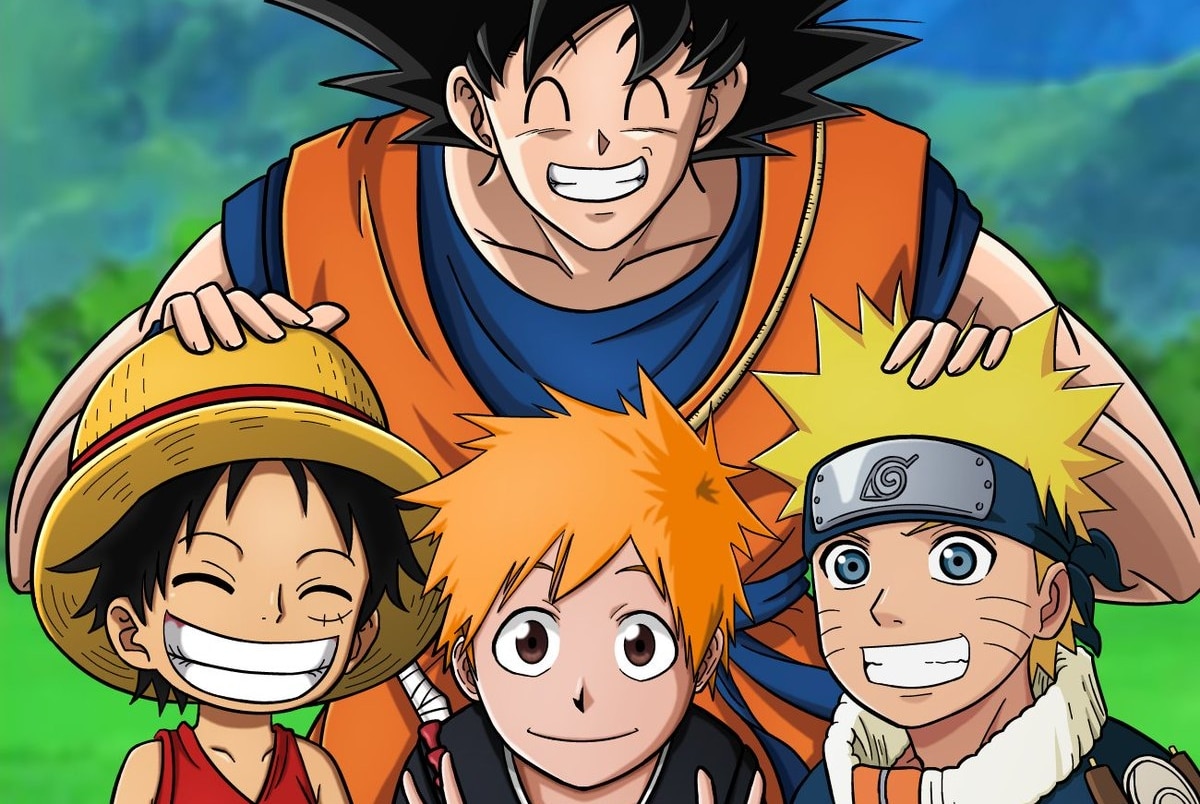 BIG THREE : Goku, Naruto, Bleach, One Piece