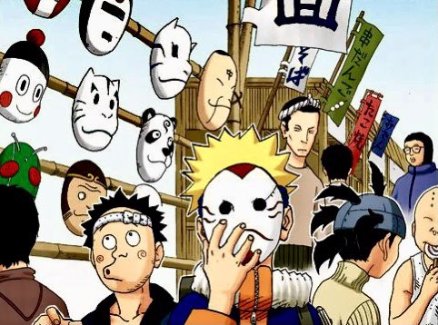Masque de Chaozu dans Naruto