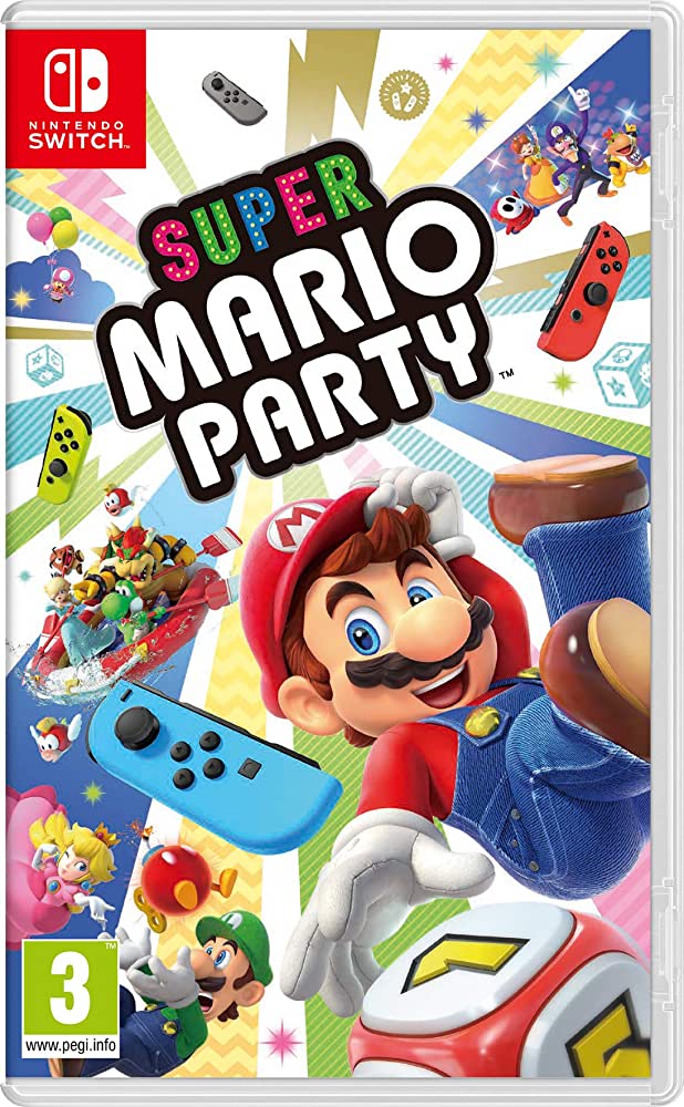 Super Mario Party : jeux vidéos à deux (ou plus) jusqu'à quatre joueurs.