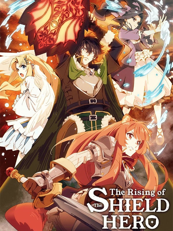 The rising of the shield Hero, isekai, manga