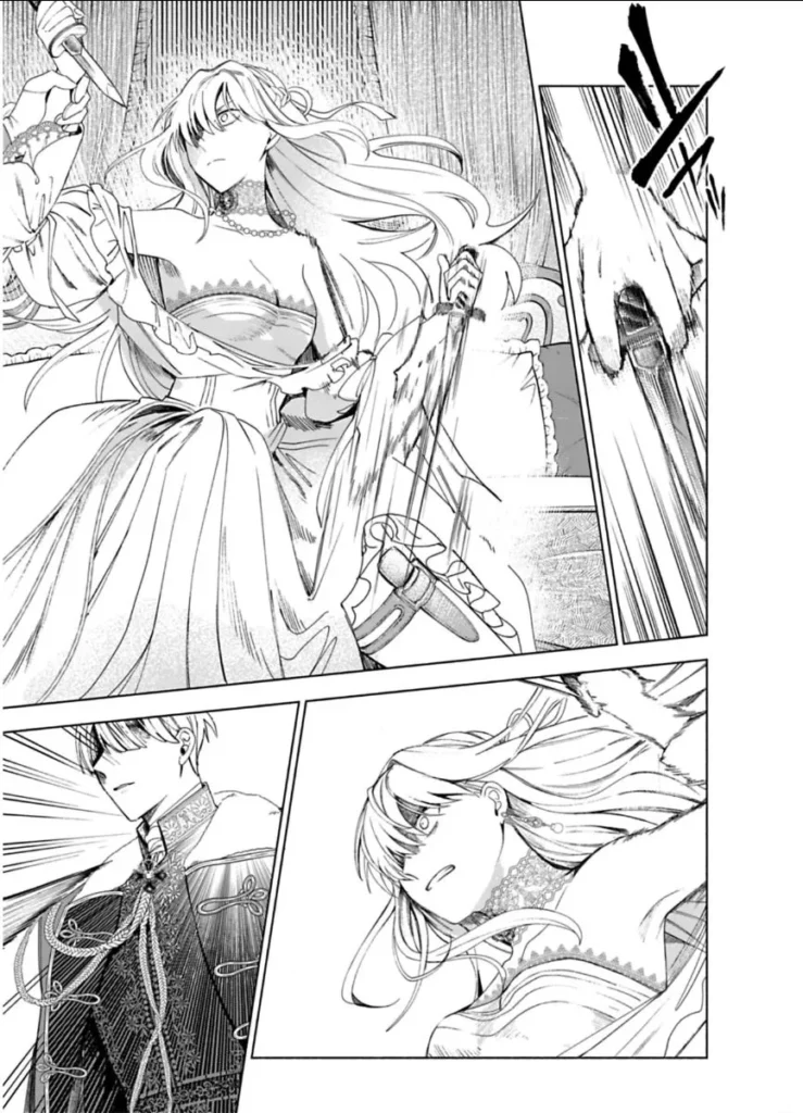 Anna et le prince d'albion planche manga