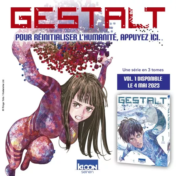 Affiche promotionnelle du manga