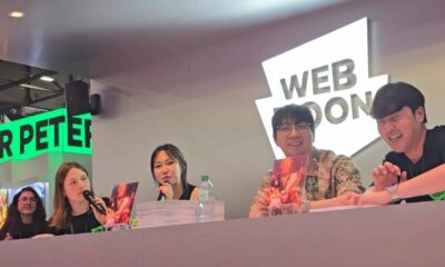 Webtoon Killer peter, kim lina et kim jung hyun à Japan Expo