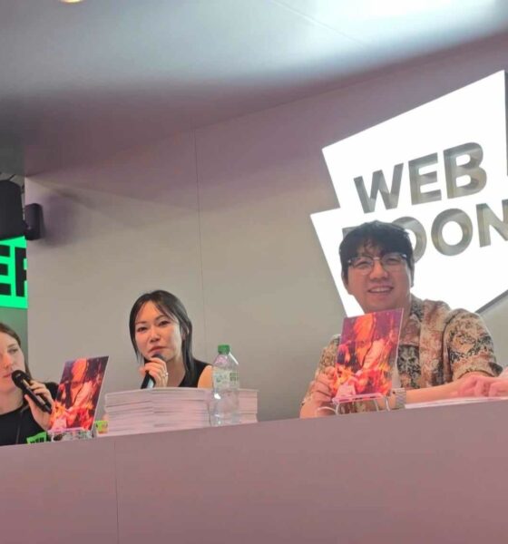 Webtoon Killer peter, kim lina et kim jung hyun à Japan Expo