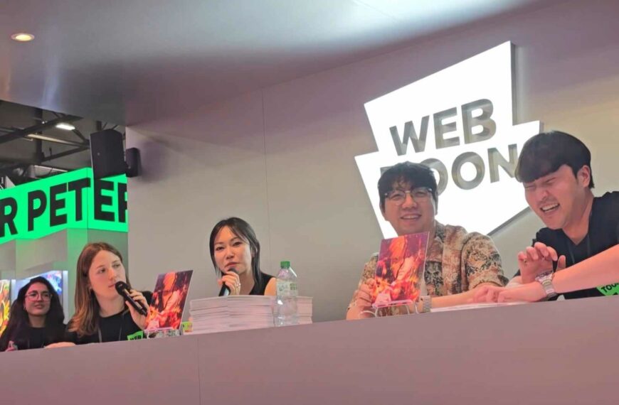 Webtoon Killer peter, kim lina et kim jung hyun à Japan Expo