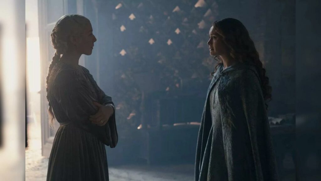 Ultime confrontation entre Rhaenyra et Alicent