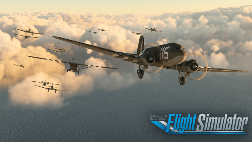 Microsoft Flight Simulator commémore les 80 ans du Débarquement avec la sortie de nouveaux avions