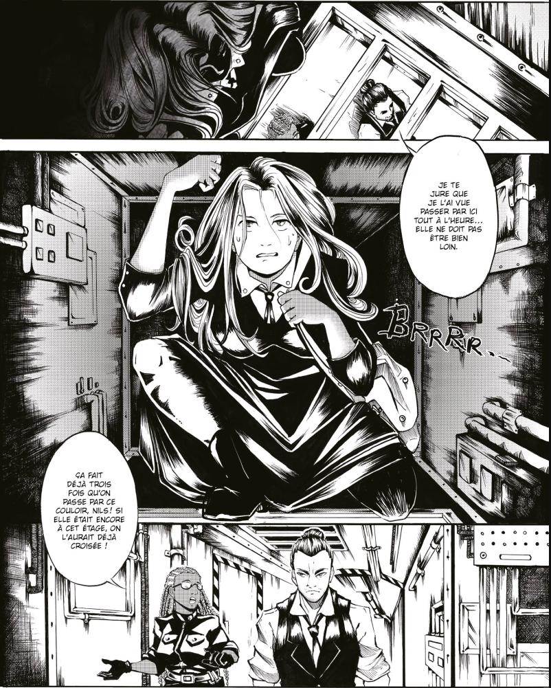 Allégoria planche manga