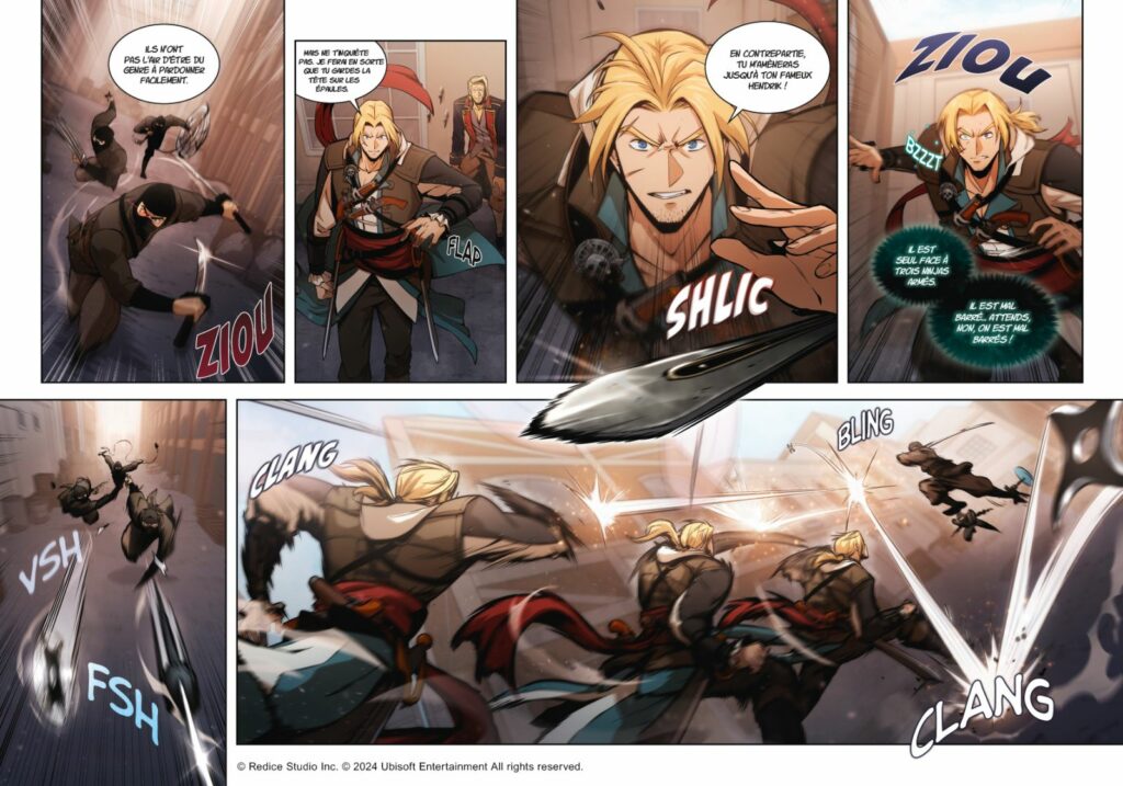 planche webtoon Assassin’s Creed: Forgotten Temple