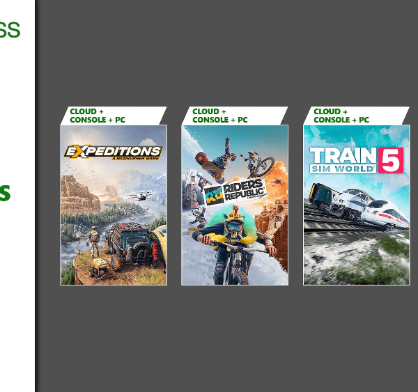 Prochainement dans le Xbox Game Pass : Age of Mythology: Retold, Riders Republic, Train Sim World 5 et bien plus encore