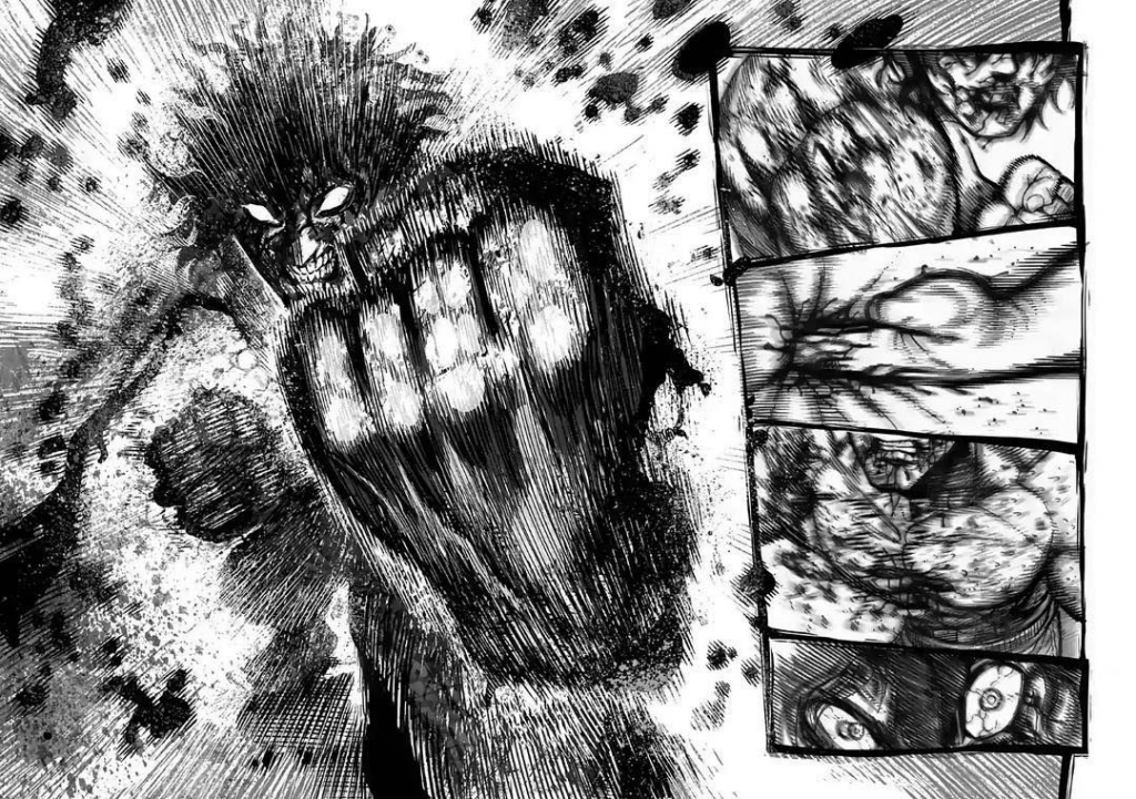 Planche manga kengan ashura