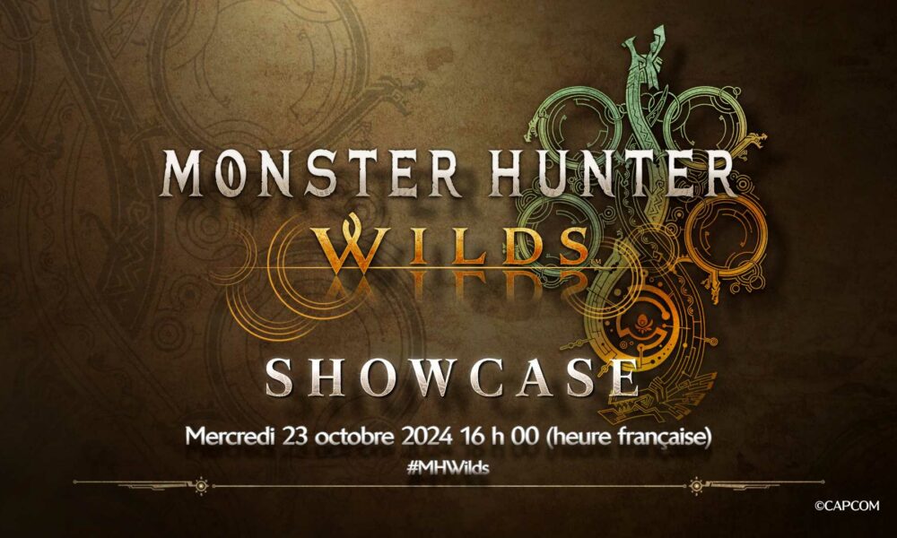 Annonce Capcom – Rendez-vous mercredi 23 octobre pour le nouveau Monster Hunter Wilds Showcase