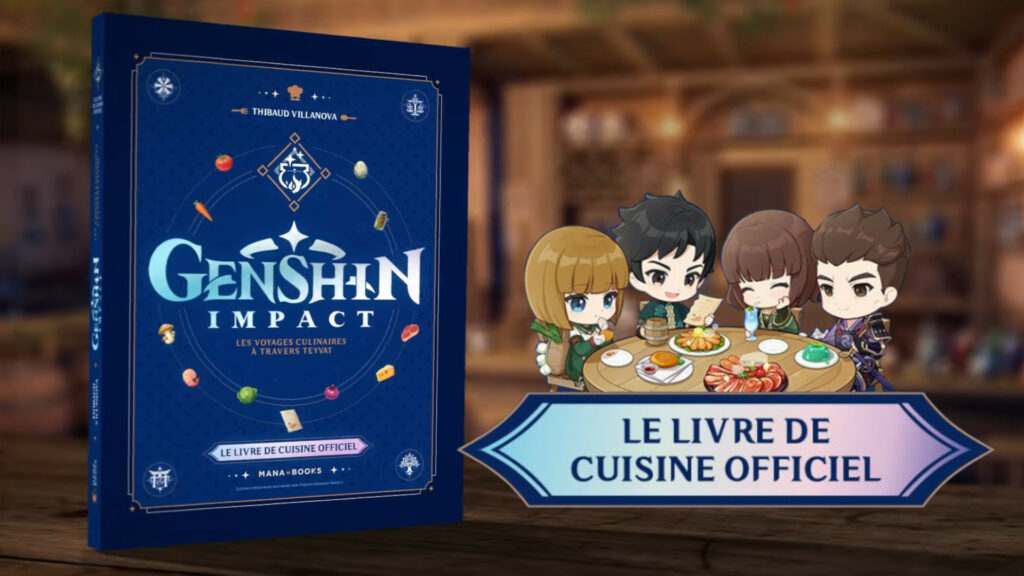 Plongez au cœur de Teyvat : le livre de cuisine officiel Genshin Impact