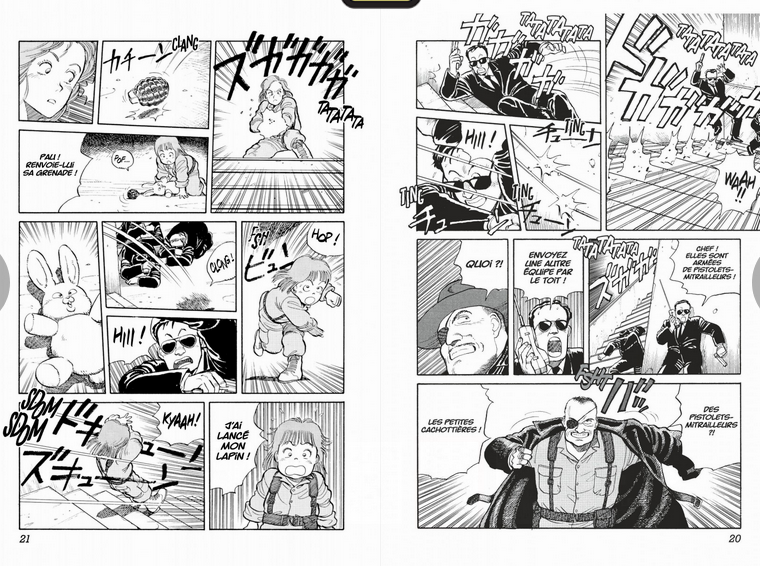 Pineapple Army planche manga