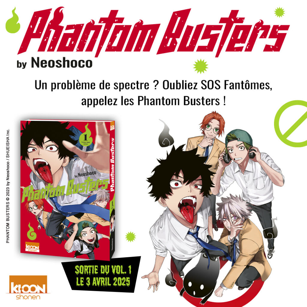 Phantom Busters manga