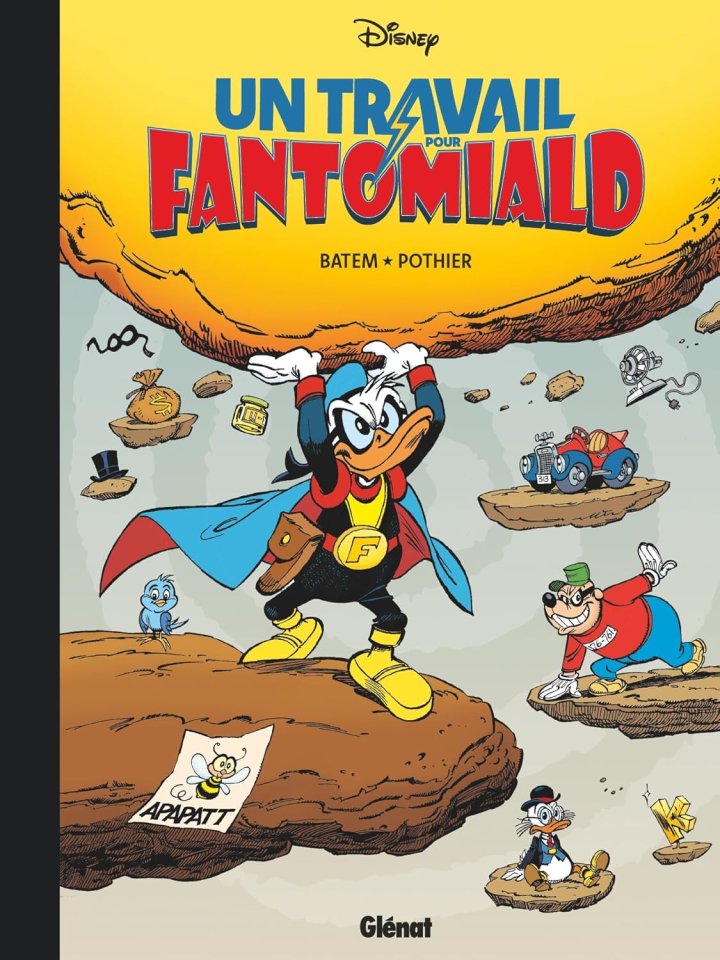 un travail pour Fantomiald BD