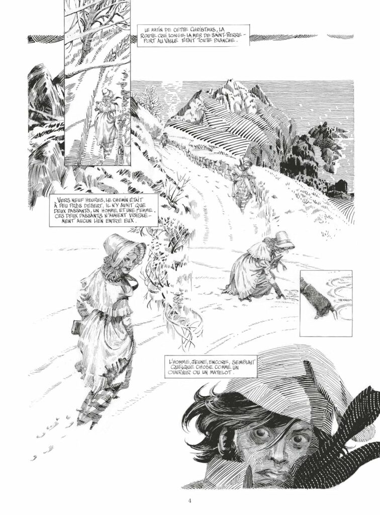 les travailleurs de la mer planche BD