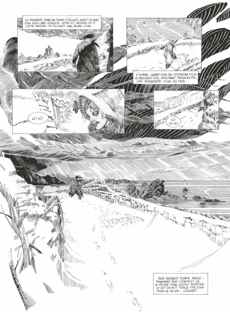 les travailleurs de la mer planche BD