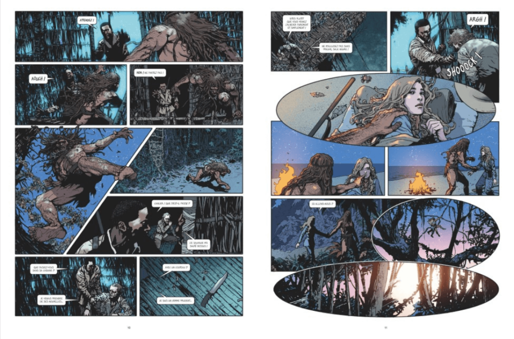 Tarzan l'homme singe planche bd