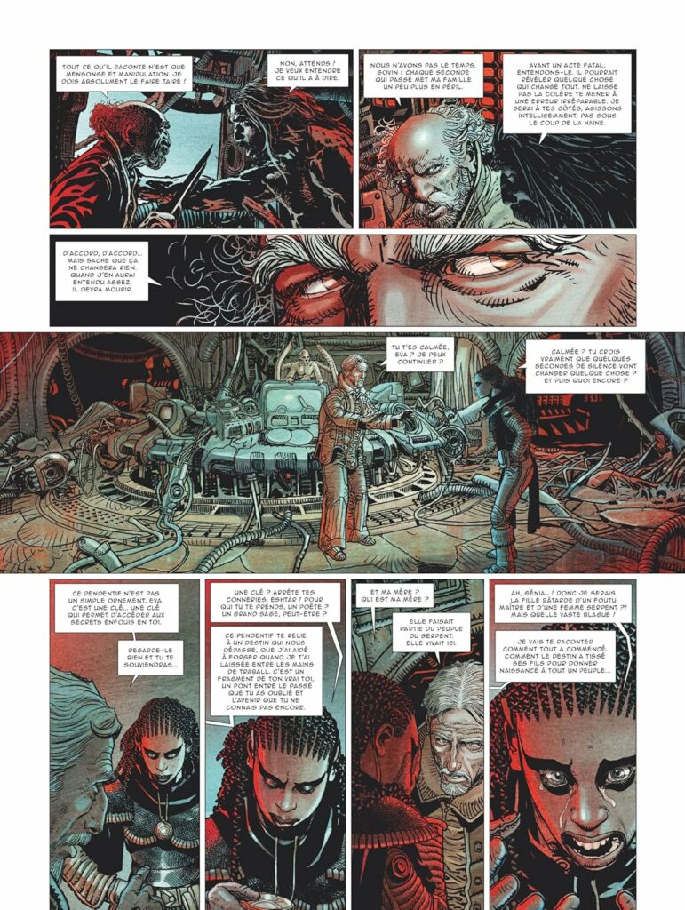 Thellus - Le Cycle d'Eva Samas planche bd