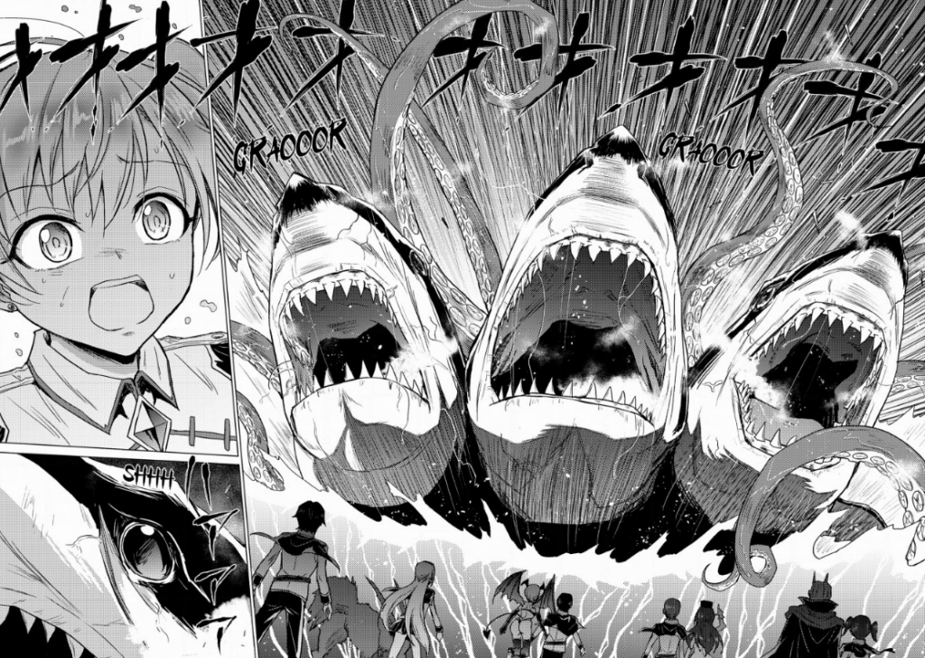 planche manga Killer Shark in Another World