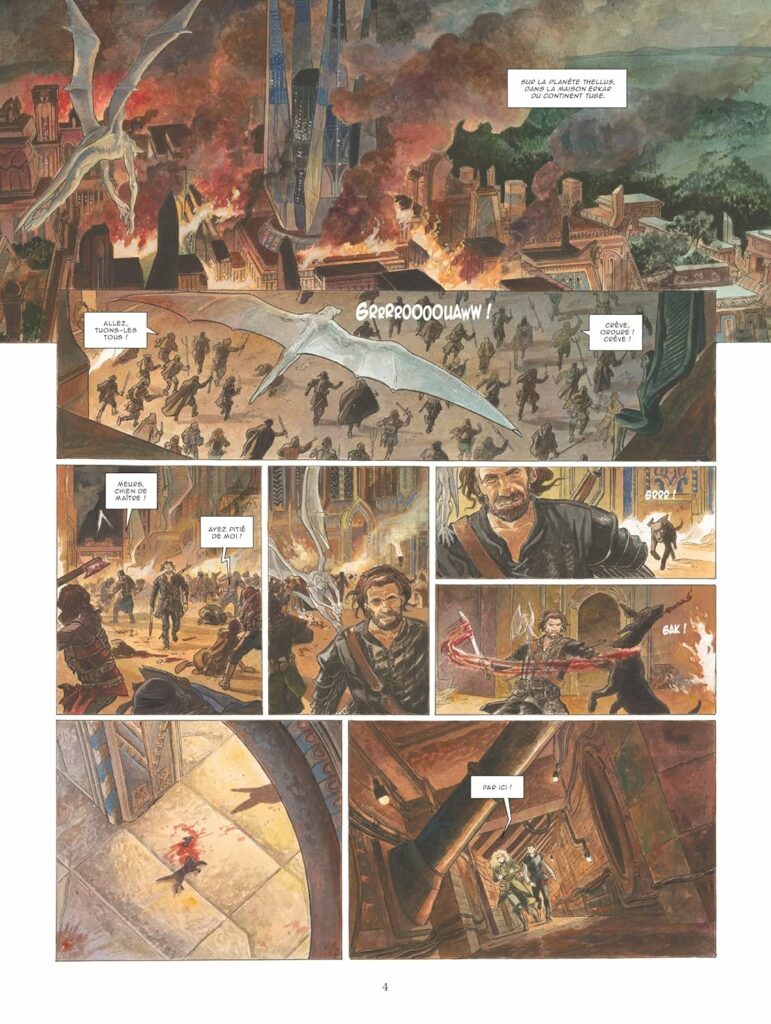 Thellus - Le Cycle de Kad Moon planche bd