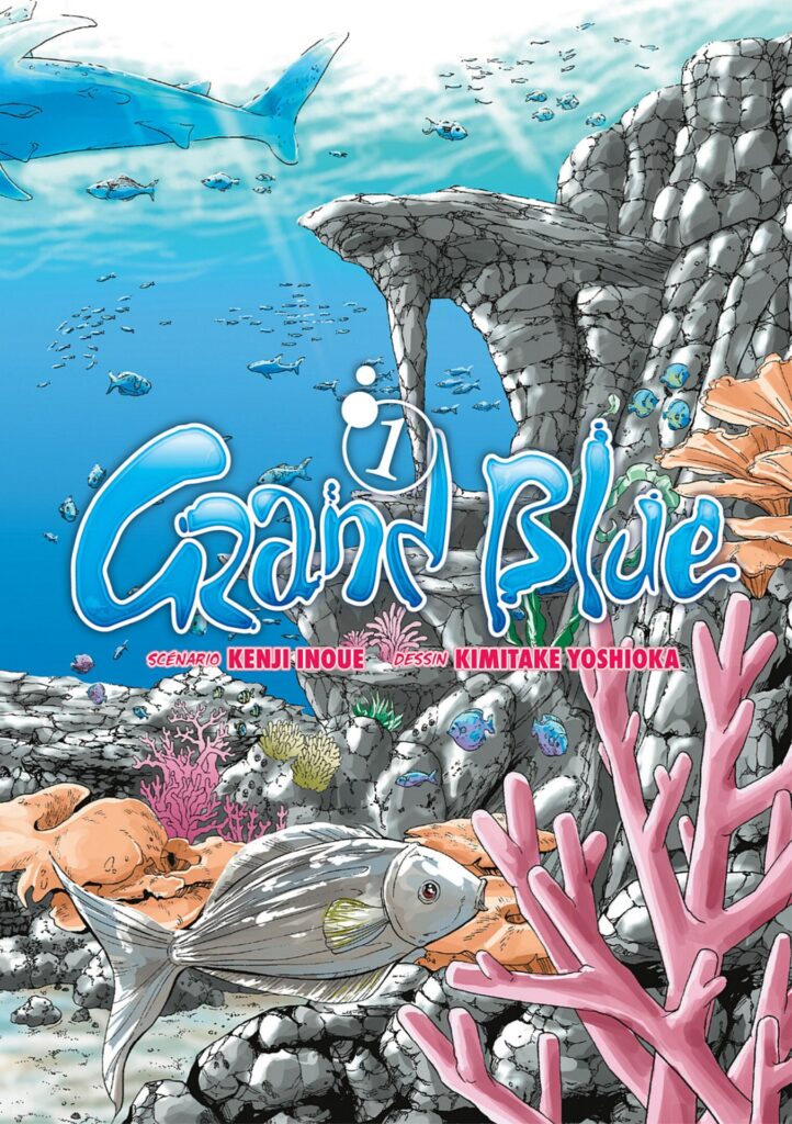 Grand blue planche manga 