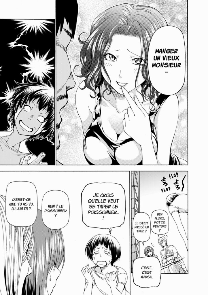 Grand blue planche manga 