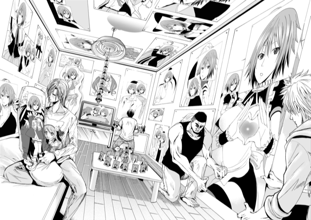 Grand blue planche manga 