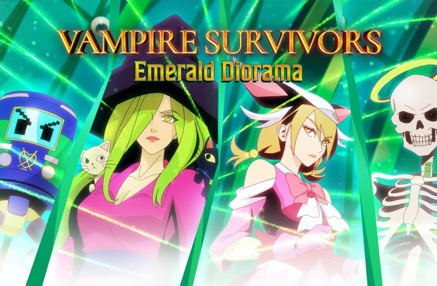 Emerald Diorama : Vampire Survivors fête SaGa Emerald Beyond dans une collaboration explosive