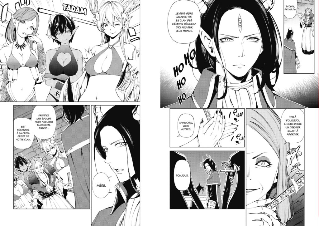 Lord of the fans planche manga