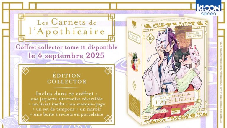 Les Carnets De L'apothicaire 15 Collector kazoku-media.fr