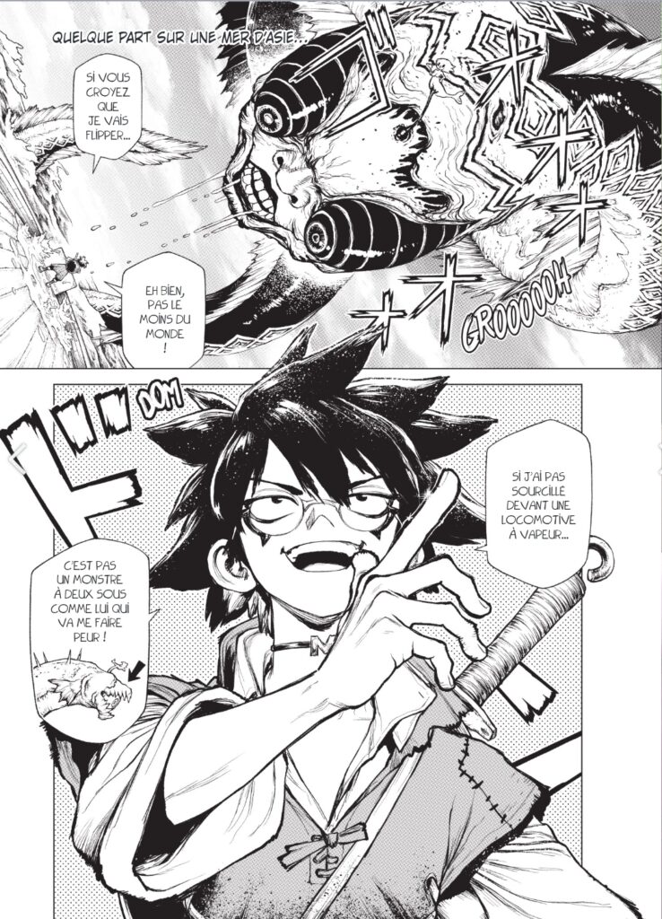 Le livre des multivers planche manga