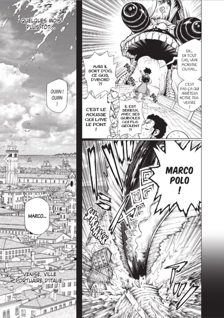 Le livre des multivers planche manga