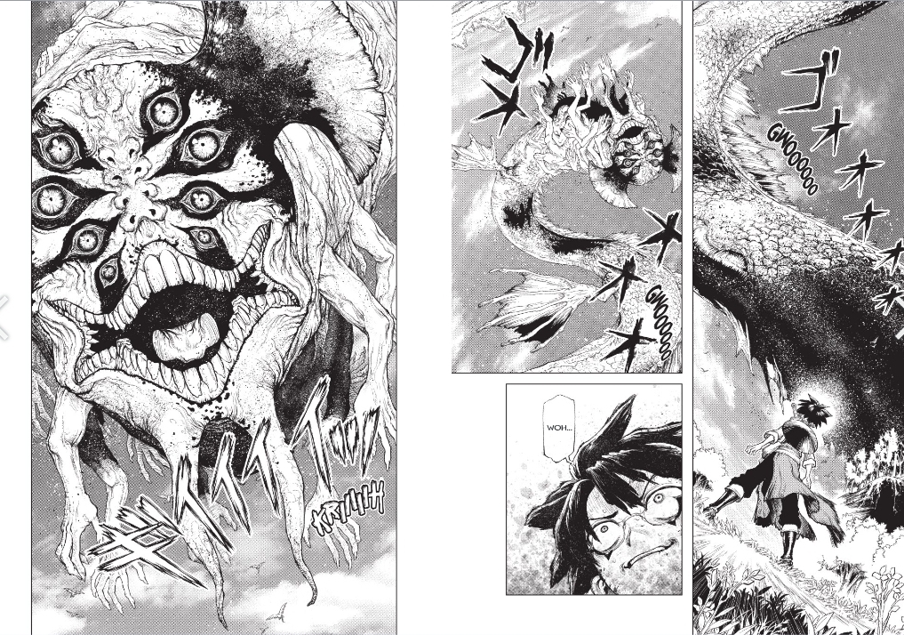 Le livre des multivers planche manga