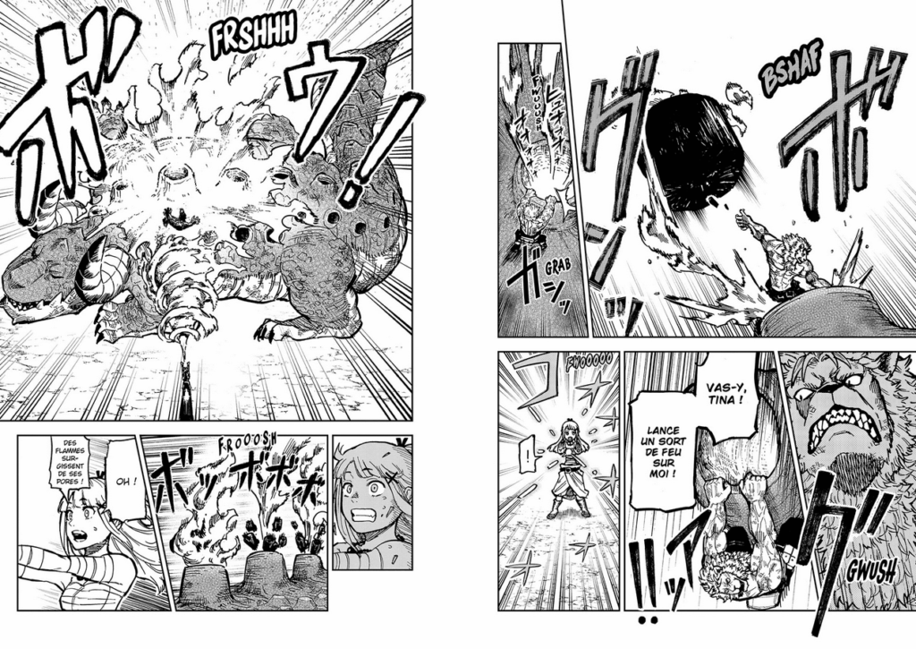Beast King and Medicinal Herb planche manga