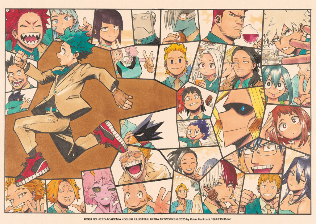 Artbook my hero academia